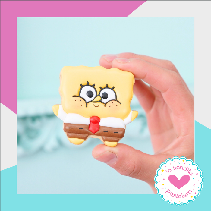 Cortador "Bob Esponja Mini" (elaborados con plástico 100% biodegradable 😍)