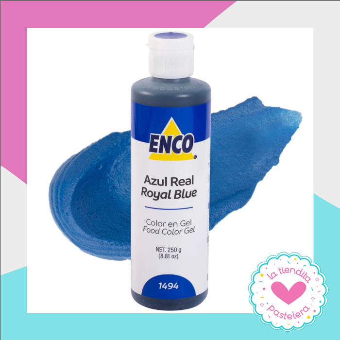 Colorante en Gel ENCO - Azúl Real 250gr