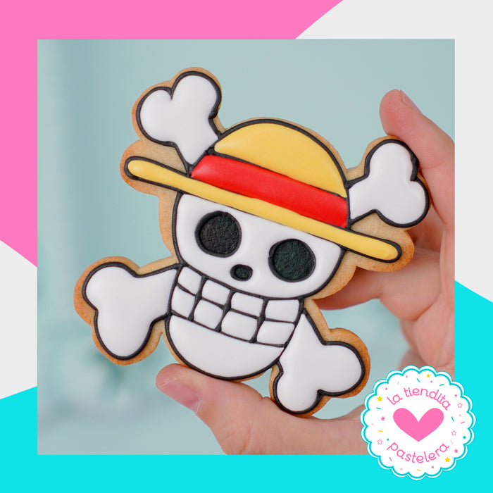 Cortador "Calavera One Piece" (elaborados con plástico 100% biodegradable 😍)