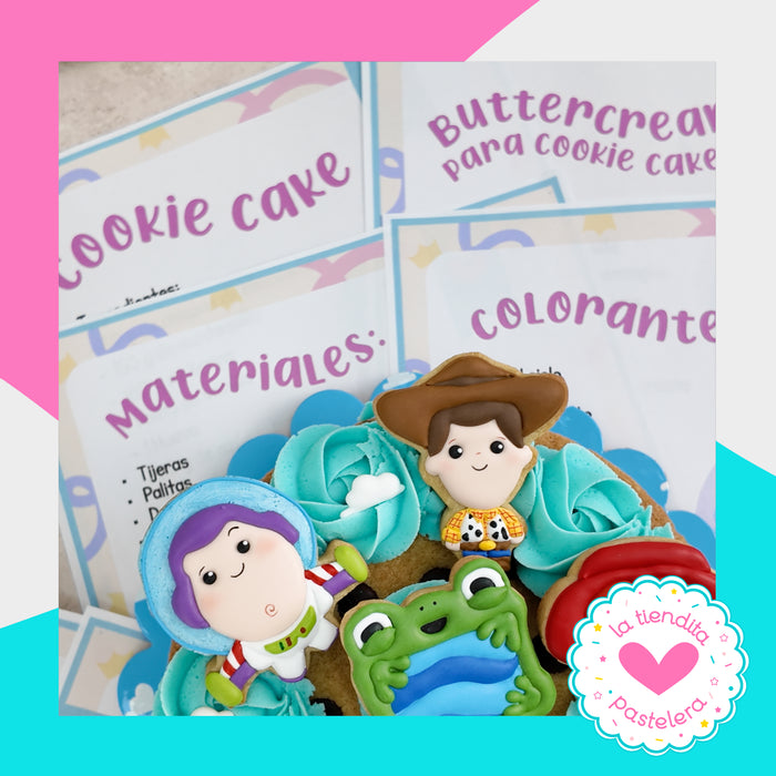 Receta de SUSCRIPCIÓN: Toy Story Cookie Cake
