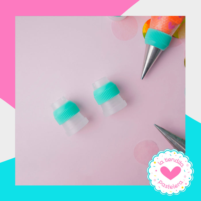 Coupler de plástico tamaño standard VanilleCouture (5 piezas)