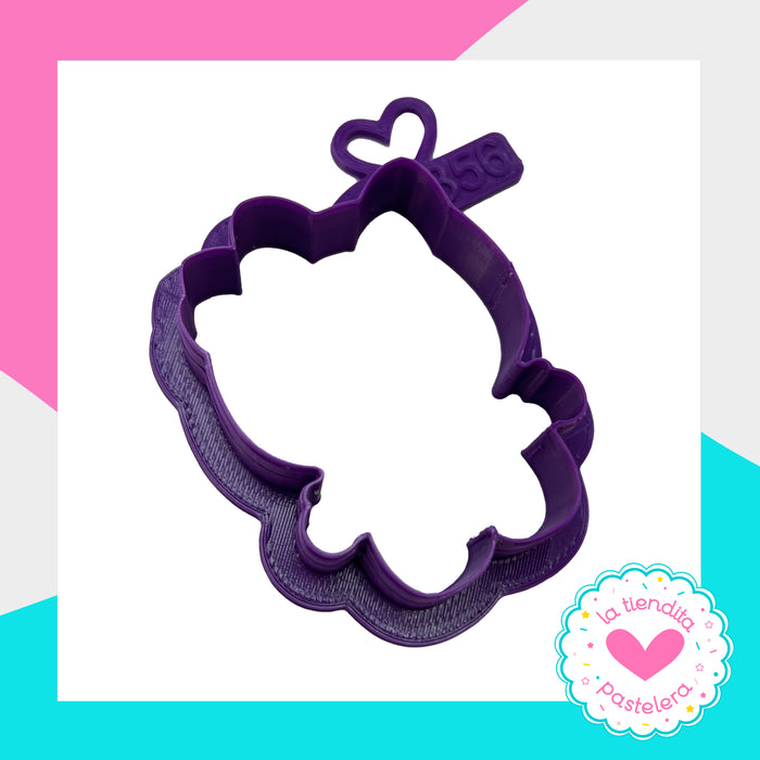 Cortador " Hello Kitty Mini" (elaborados con plástico 100% biodegradable 😍)