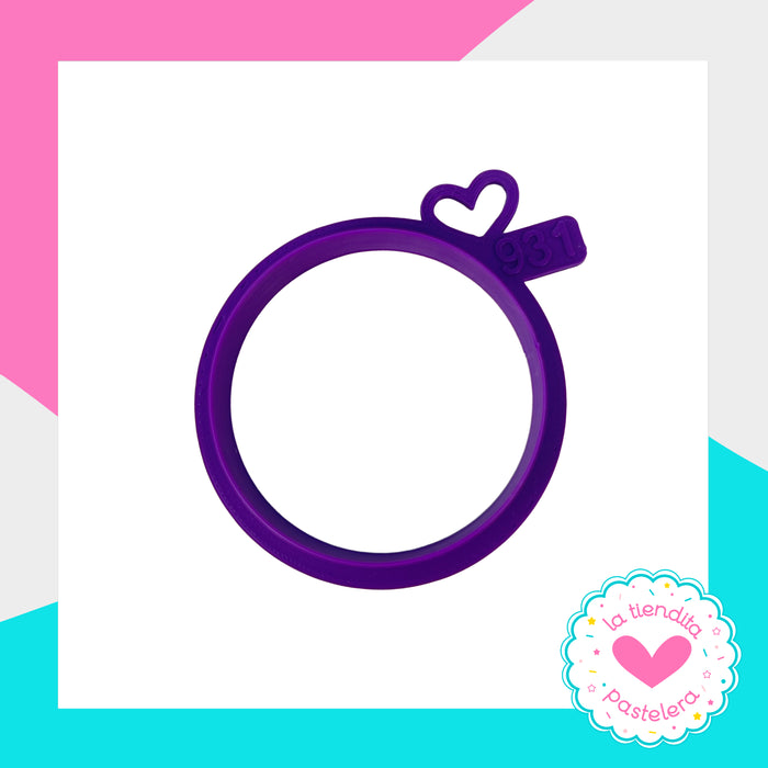 Cortador "Círculo pequeño" (elaborados con plástico 100% biodegradable 😍)