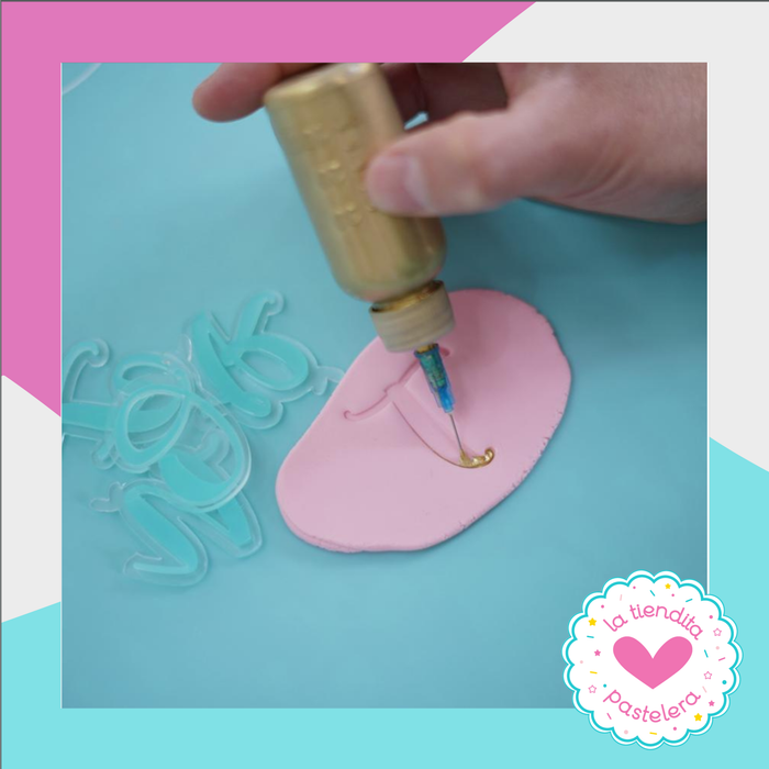 Dosificador para pegamento y uso de highlighters