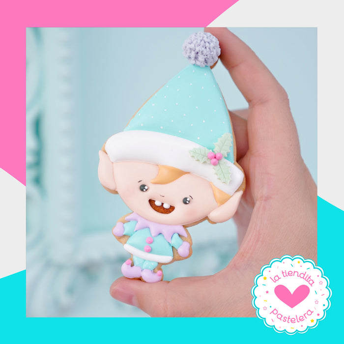 Cortador "Elfo Navideño" (elaborados con plástico 100% biodegradable 😍)