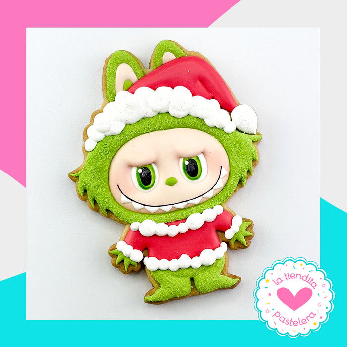 Cortador "Labubu Grinch" (elaborados con plástico 100% biodegradable 😍)