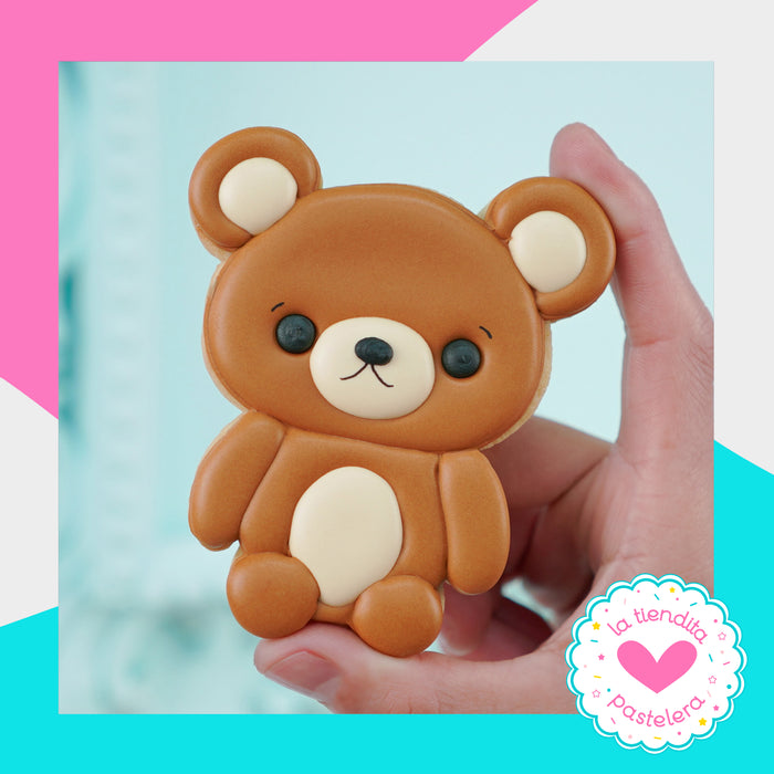 Cortador "Osito Kawaii" (elaborados con plástico 100% biodegradable 😍)