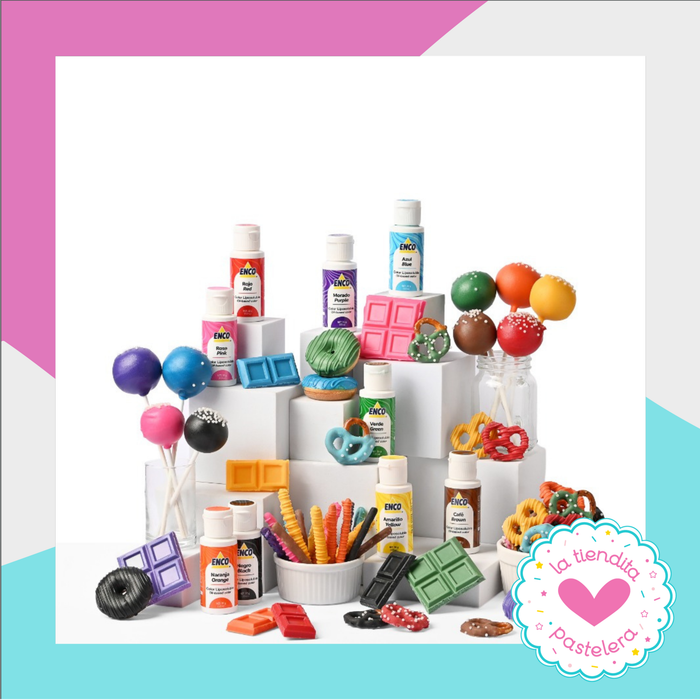 Kit de 9 colores Liposolubles - Enco