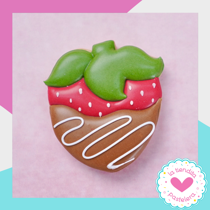 Cortador "Fresa mini" (elaborados con plástico 100% biodegradable 😍)