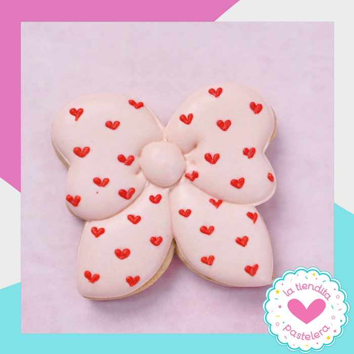 Cortador "Moñito Lazos mini" (elaborados con plástico 100% biodegradable 😍)