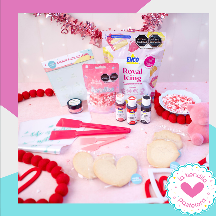 Kit San Valentín VanilleCouture by La Tiendita Pastelera