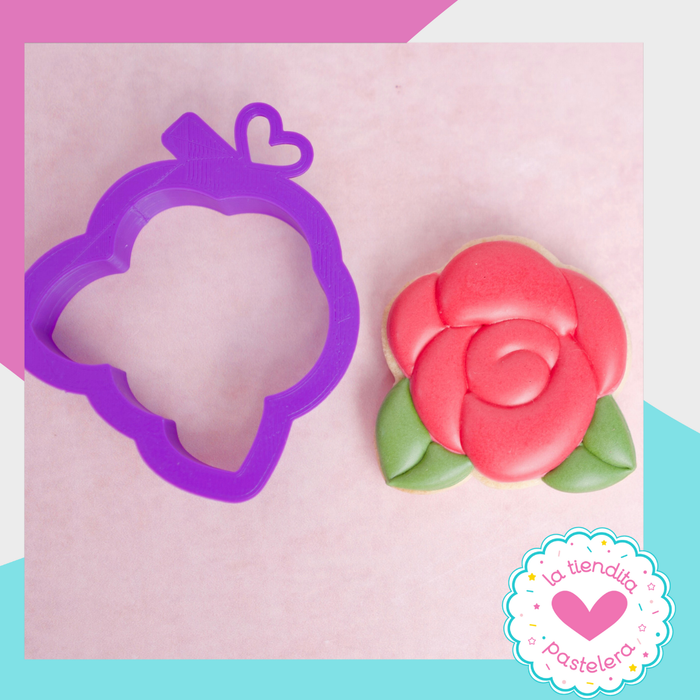 Cortador "Rosa mini" (elaborados con plástico 100% biodegradable 😍)