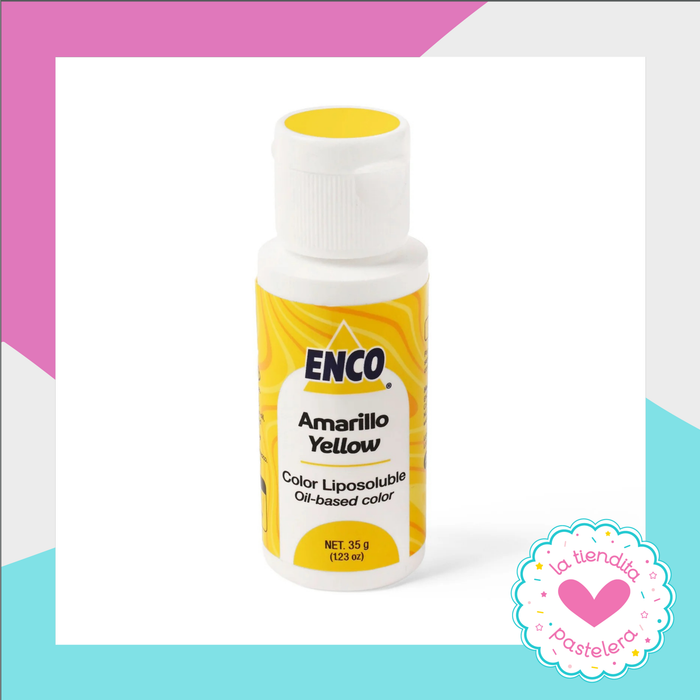 Colorante Liposoluble Enco - Amarillo