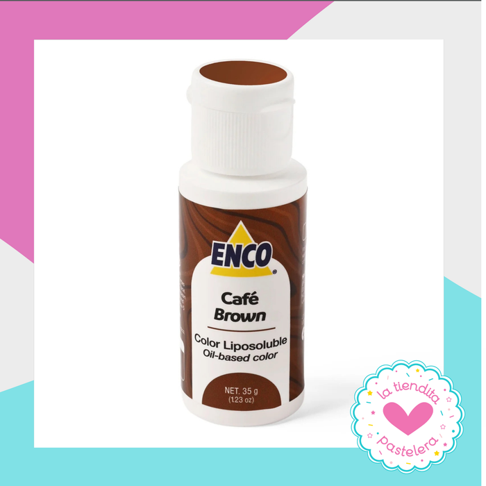 Colorante Liposoluble Enco - Café