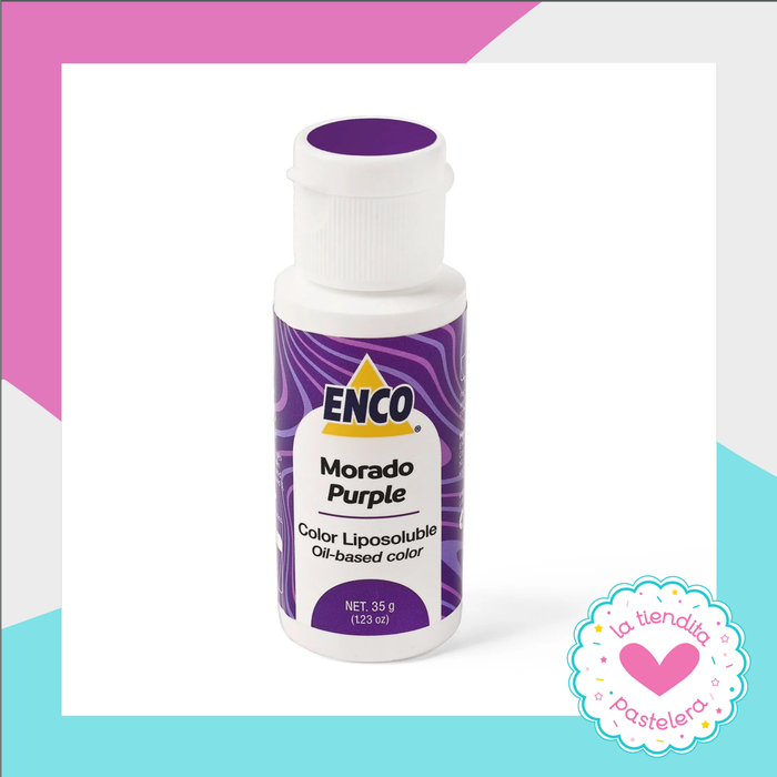 Colorante Liposoluble Enco - Morado