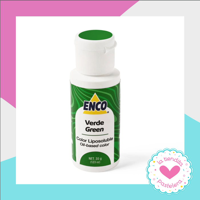 Colorante Liposoluble Enco - Verde