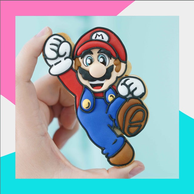 Cortador "Mario" (elaborados con plástico 100% biodegradable 😍)