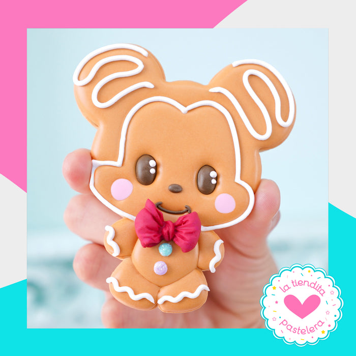 Cortador "Mickey jengibre" (elaborados con plástico 100% biodegradable 😍)