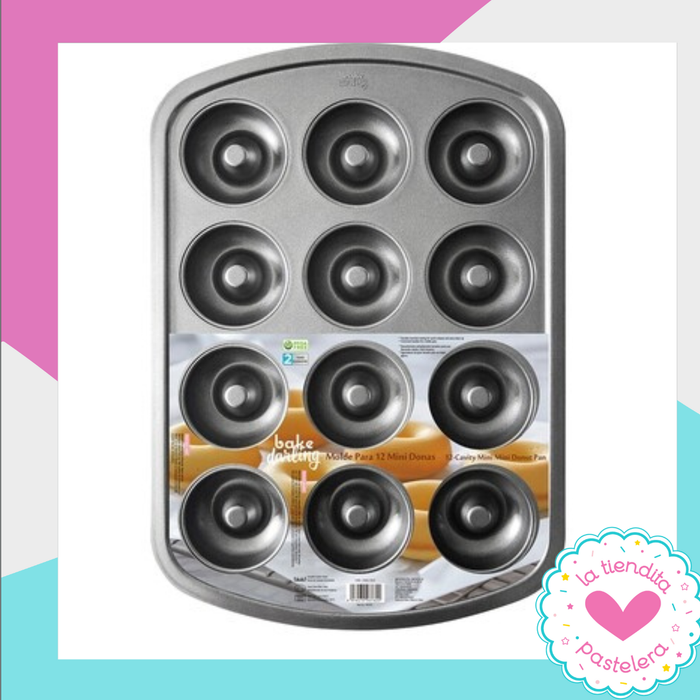 Molde  Mini Donas- 12 Cavidades