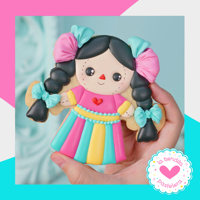 Cortador "Muñequita queretana" (elaborados con plástico 100% biodegradable 😍)