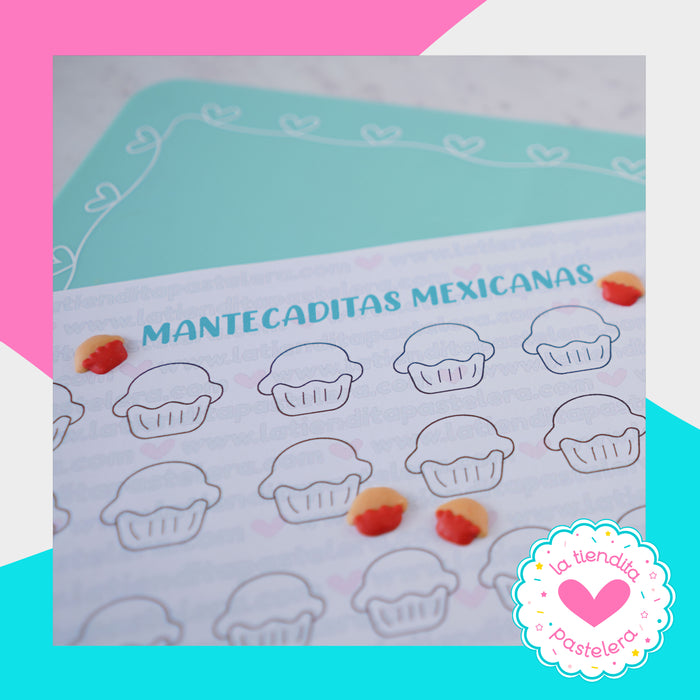 PACK DE PLANTILLAS para transferencias: Panecitos mexicanos (14 plantillas )