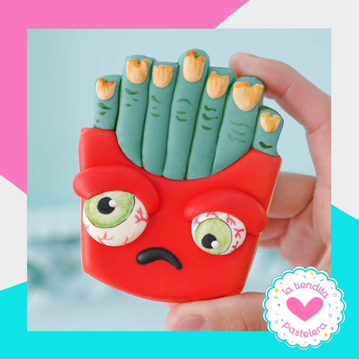 Cortador "Papas fritas" (elaborados con plástico 100% biodegradable 😍)