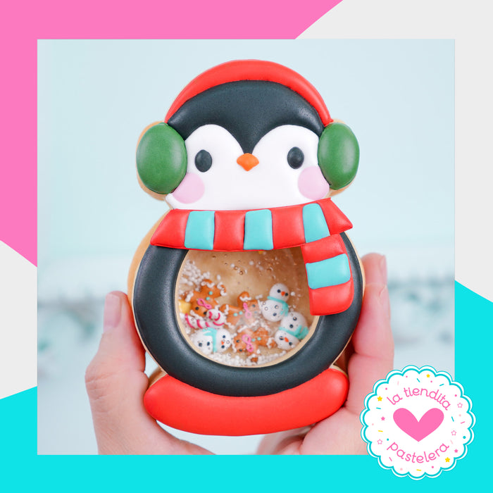 Cortador "Pingüino Alhajero" (elaborados con plástico 100% biodegradable 😍)