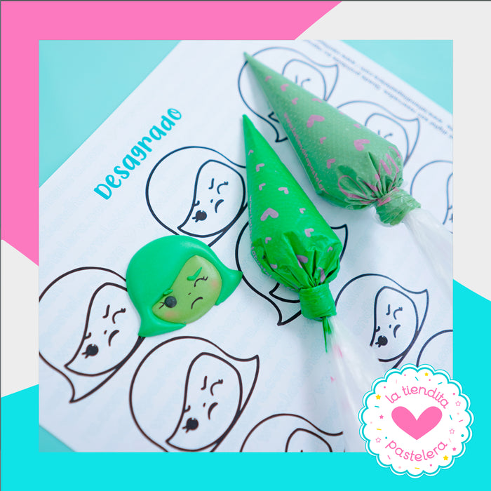 PACK DE PLANTILLAS para transferencias: Intensamente (10 plantillas )