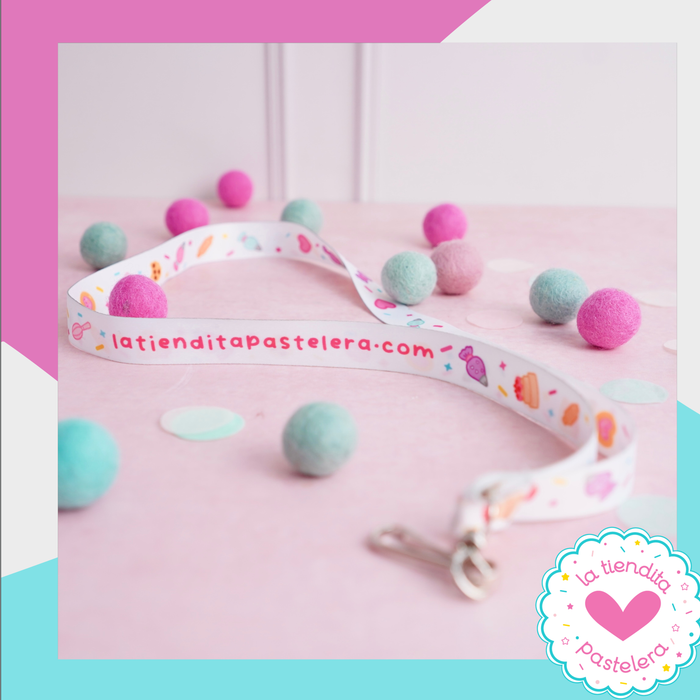 Porta gafetes "La Tiendita Pastelera" 🥰✨
