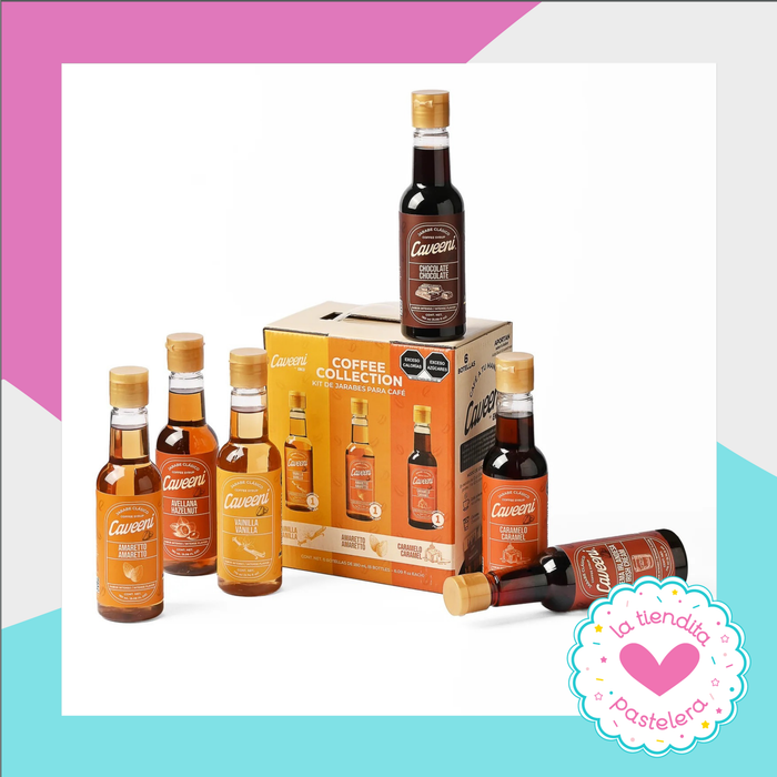 Kit 6 jarabes para café - Enco