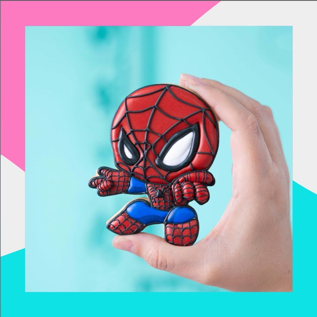 Cortador "Spiderman" (elaborados con plástico 100% biodegradable 😍)