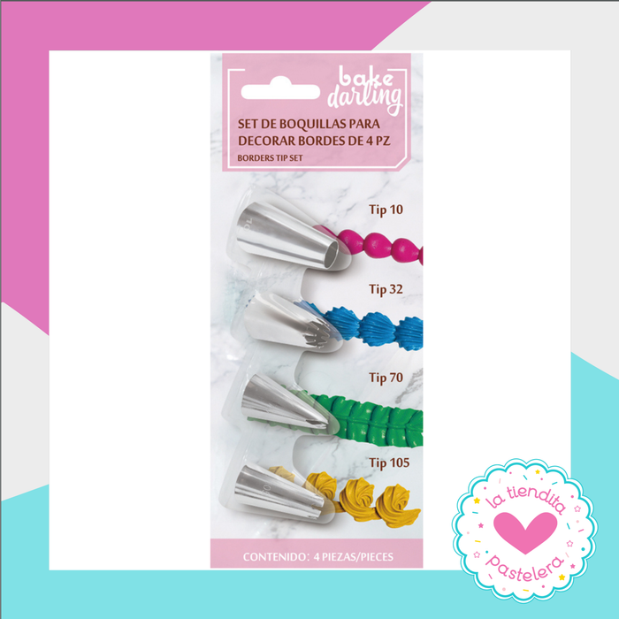 Set de Duyas Bake Darling - 4 piezas