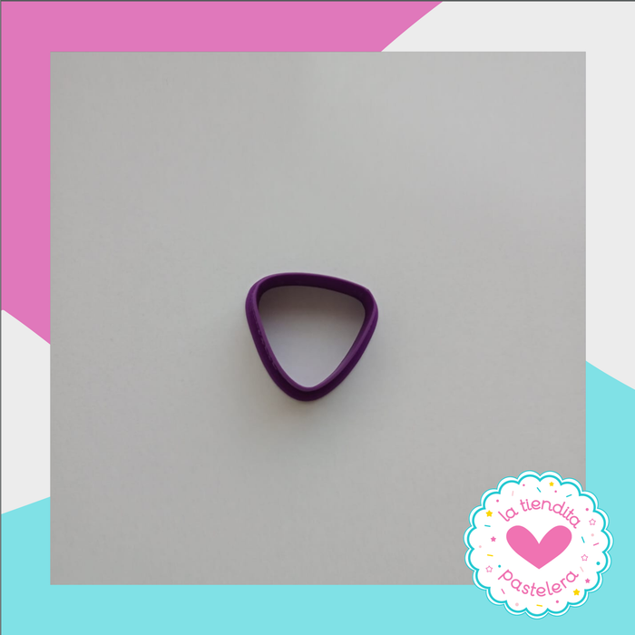Cortador "Triangulo Micro" (elaborados con plástico 100% biodegradable 😍)