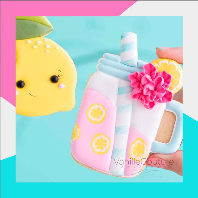 Cortador "Vaso de limonada" (elaborados con plástico 100% biodegradable 😍)