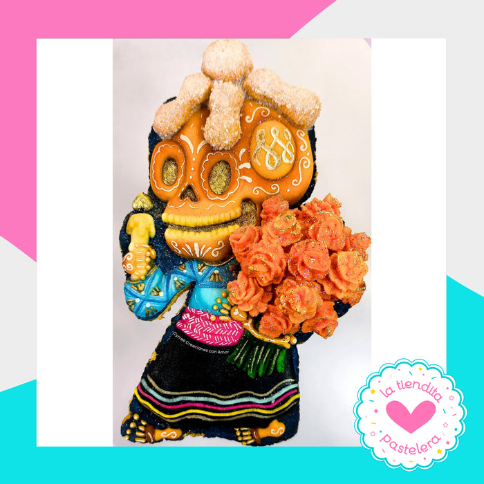 Cortador "Calaverita de pan de muerto" (elaborados con plástico 100% biodegradable 😍)