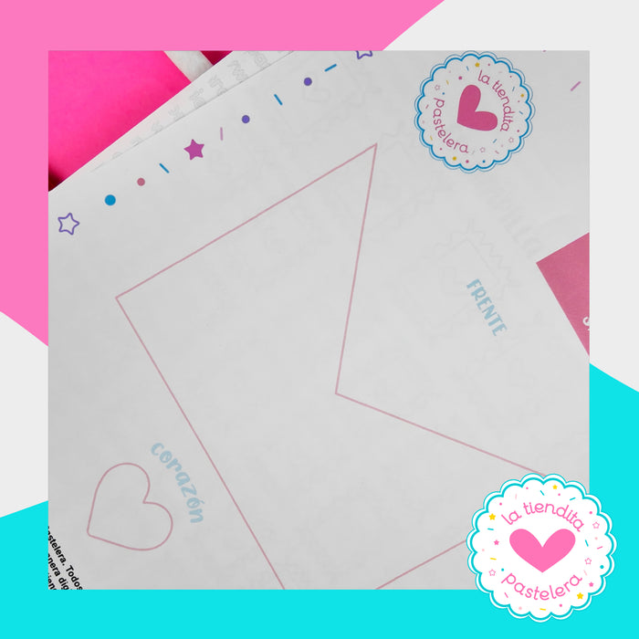 Pack de PLANTILLAS de SUSCRIPCIÓN: Carta 3D