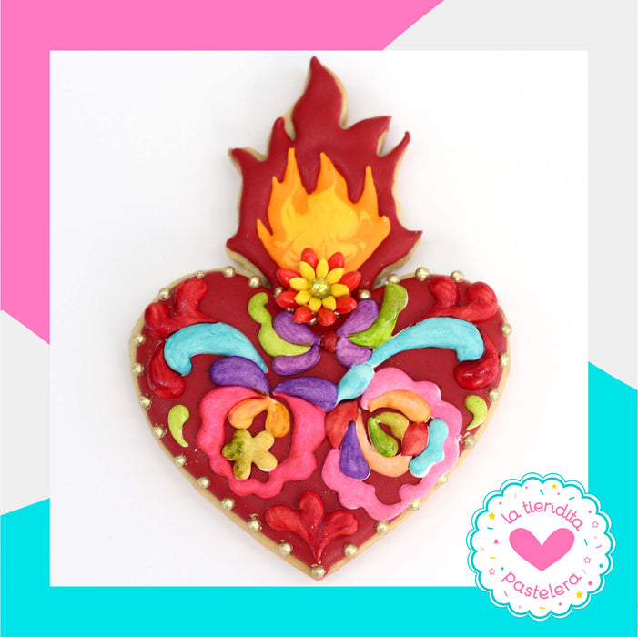 Cortador "Sagrado Corazón" (elaborados con plástico 100% biodegradable 😍)