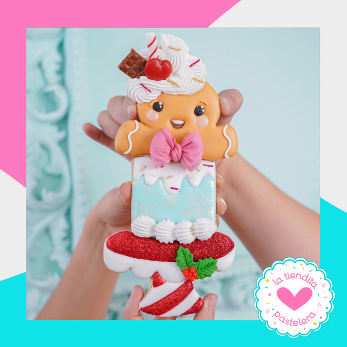 Pack de PLANTILLAS de SUSCRIPCIÓN: Pastel sorpresa navideño