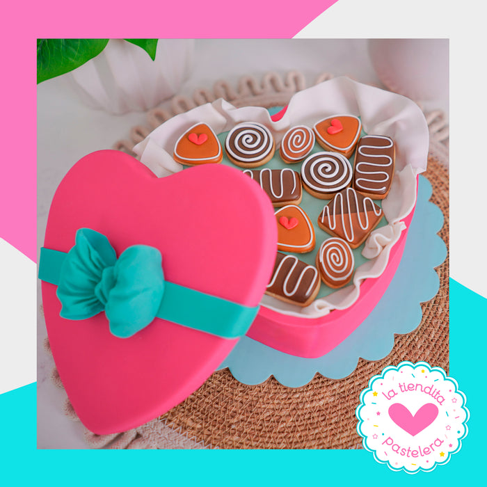 Kit de Cortadores "Bombones de Chocolate" (elaborados con plástico 100% biodegradable 😍)