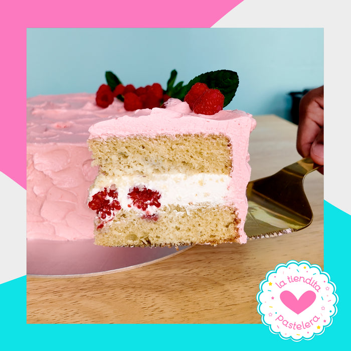 Receta de SUSCRIPCIÓN: Raspberry lemon cake