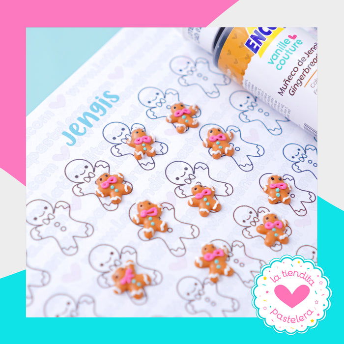 Plantilla para transferencias: Jengis (5 tamaños)