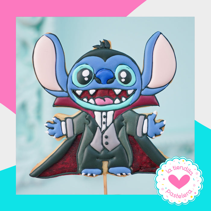 Cortador "Stitch Drácula" (elaborados con plástico 100% biodegradable 😍)