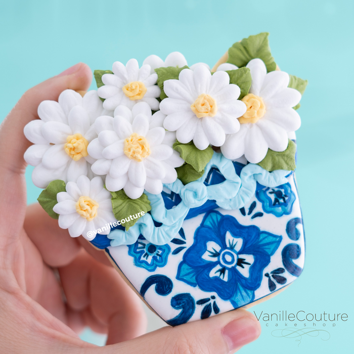 Clase online -COMBO PRECIO ESPECIAL- Flores modernas de royal icing volumen 1 y 2