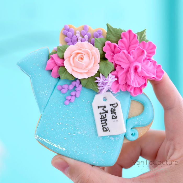 Clase online -COMBO PRECIO ESPECIAL- Flores modernas de royal icing volumen 1 y 2