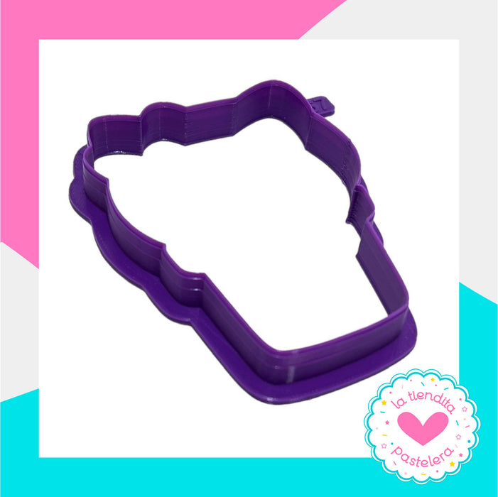 Cortador "Kitty helado" (elaborados con plástico 100% biodegradable 😍)