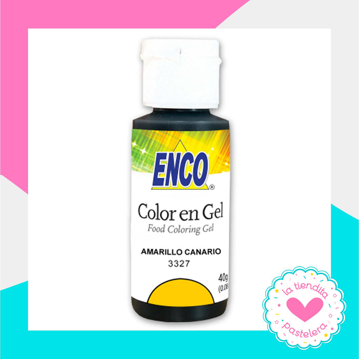 Colorante en Gel ENCO - Amarillo canario