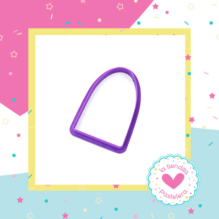 Cortador "Arcoíris skinny / paleta" (elaborados con plástico 100% biodegradable 😍)