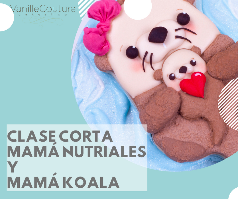 Clase corta online: Galletas "Mamá Nutriales y Mamá Koala"