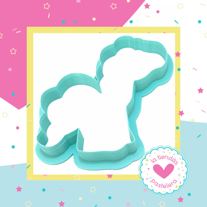 Cortador "My Little Pony Pinkie Pie" (elaborados con plástico 100% biodegradable 😍)