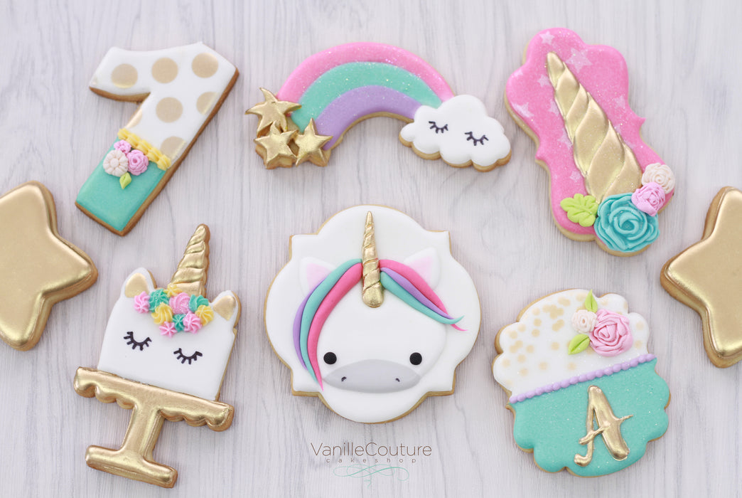 Clase online: Galletas decoradas nivel básico - Unicornios